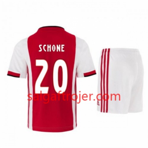 AFC Ajax Fodboldtrøjer Lasse Schöne 20 Børn Hjemmebanesæt 2019/20 Kort ærmer AFC Ajax Fodboldtrøjer Lasse Schöne 20 Børn Hjemmebanesæt 2019/20 Kort ærmer